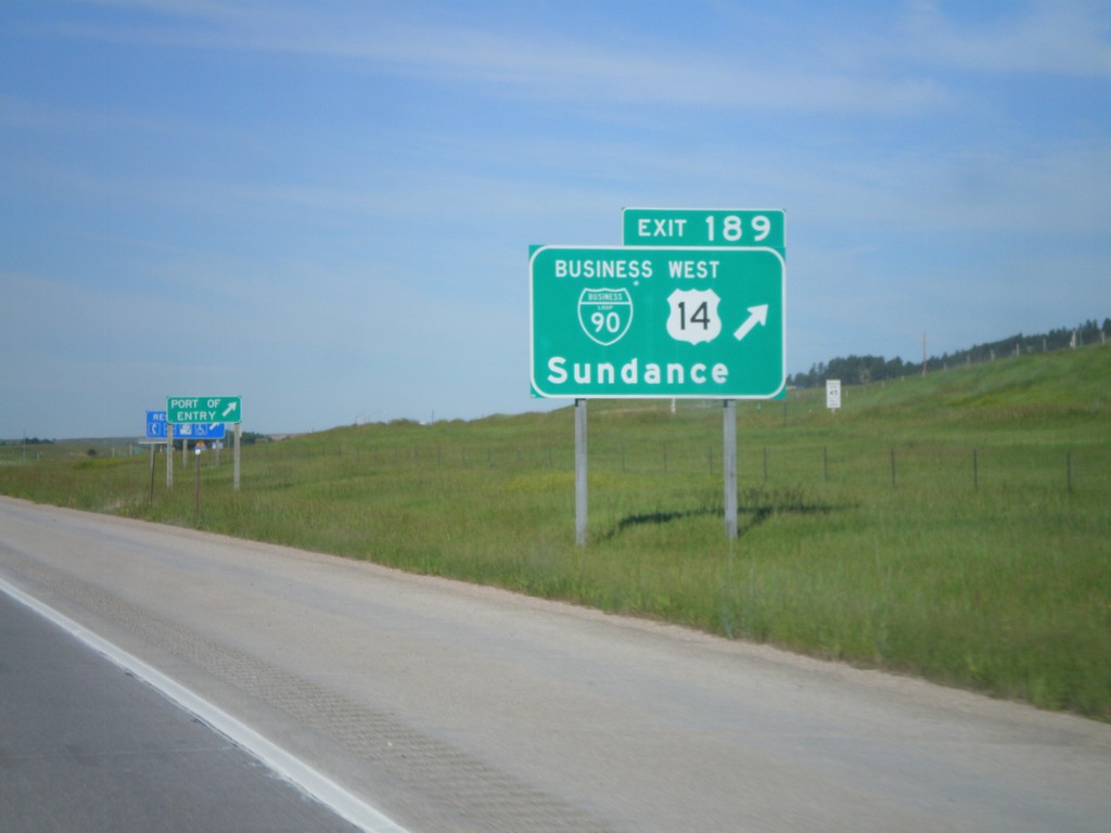 I-90 West - Exit 189