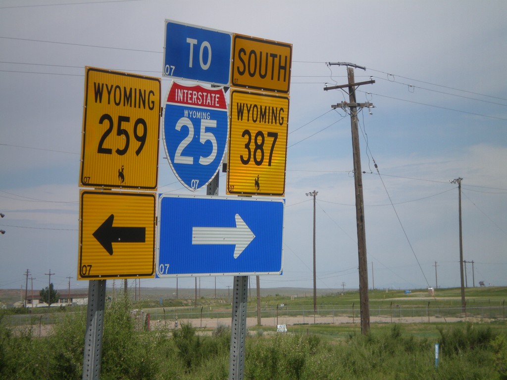 WY-387 West at WY-258