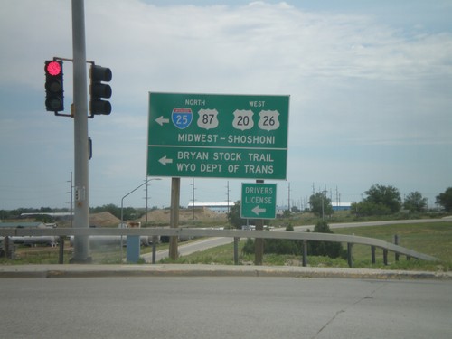 I-25 South at Bryan Stock Trail (Exit 186)