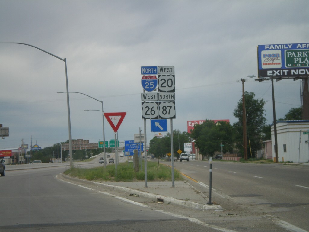 I-25/US-87 North/US-20/US-26 West Onramp