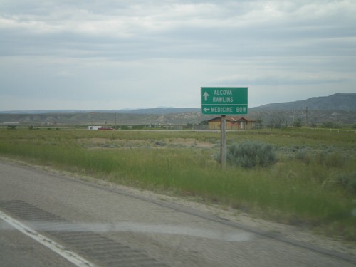 WY-220 West at WY-487