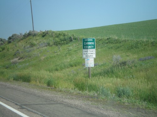 US-30 West - Entering Caribou County