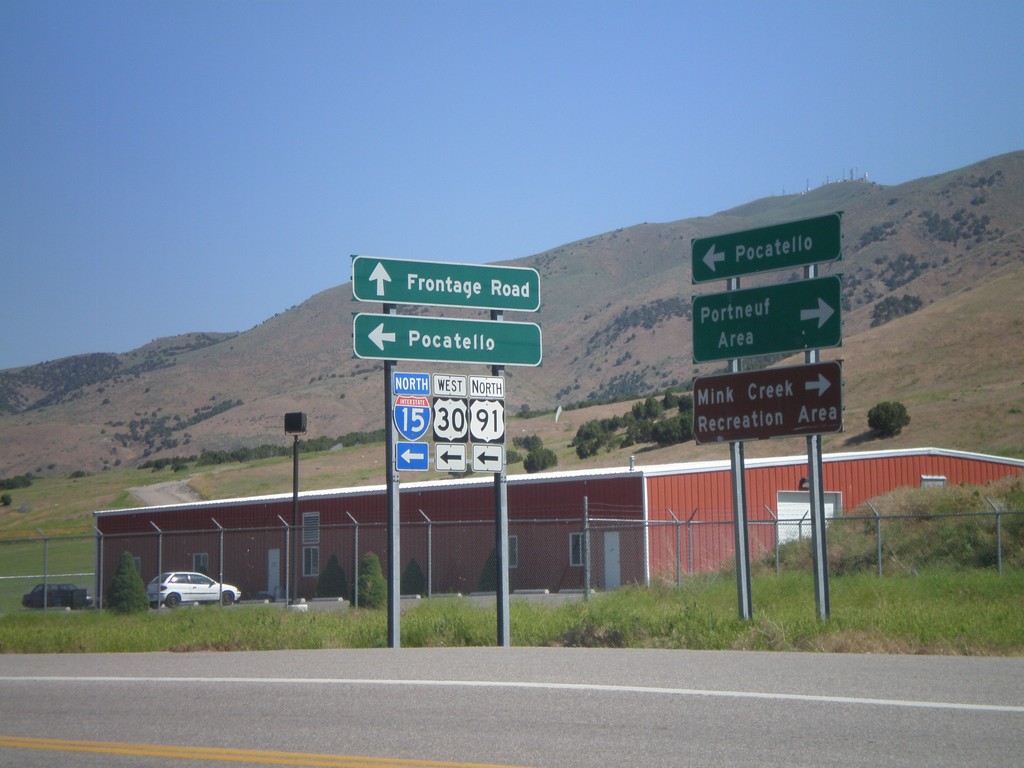 Frontage Road North at I-15 North