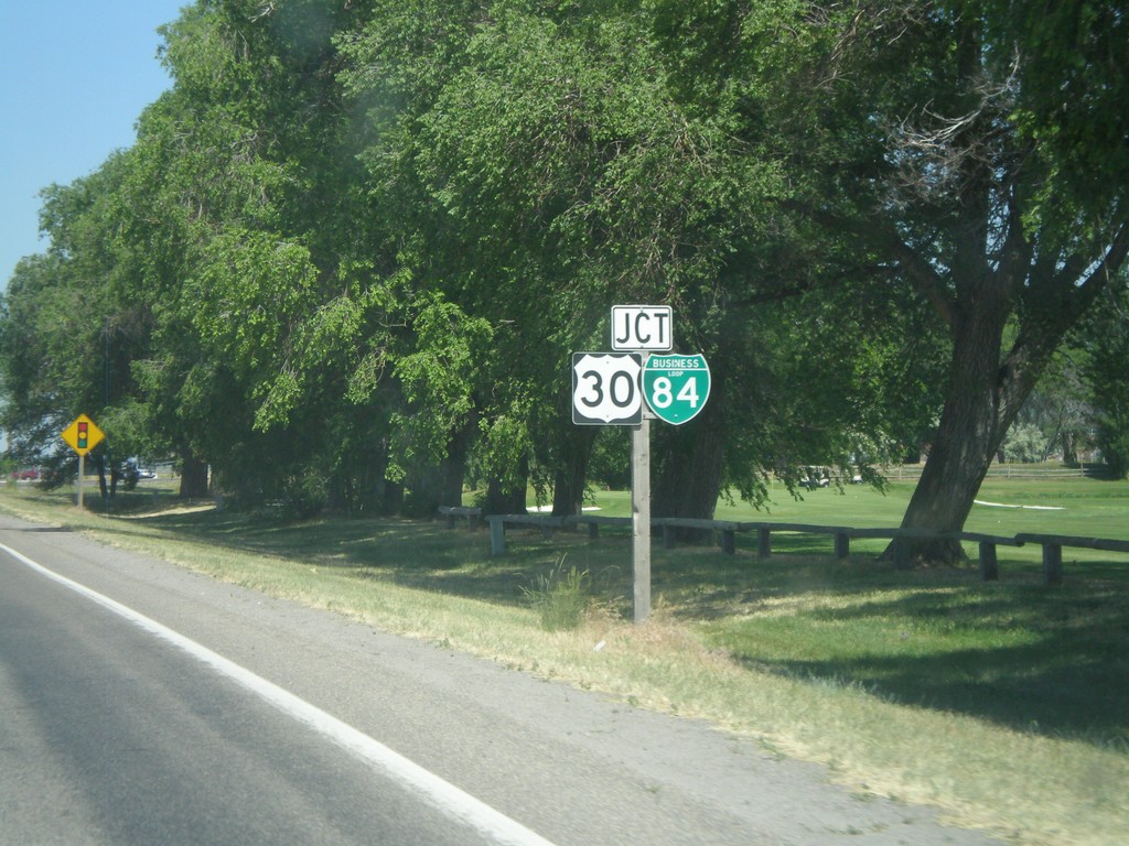 ID-81 North Approaching BL-84/US-30