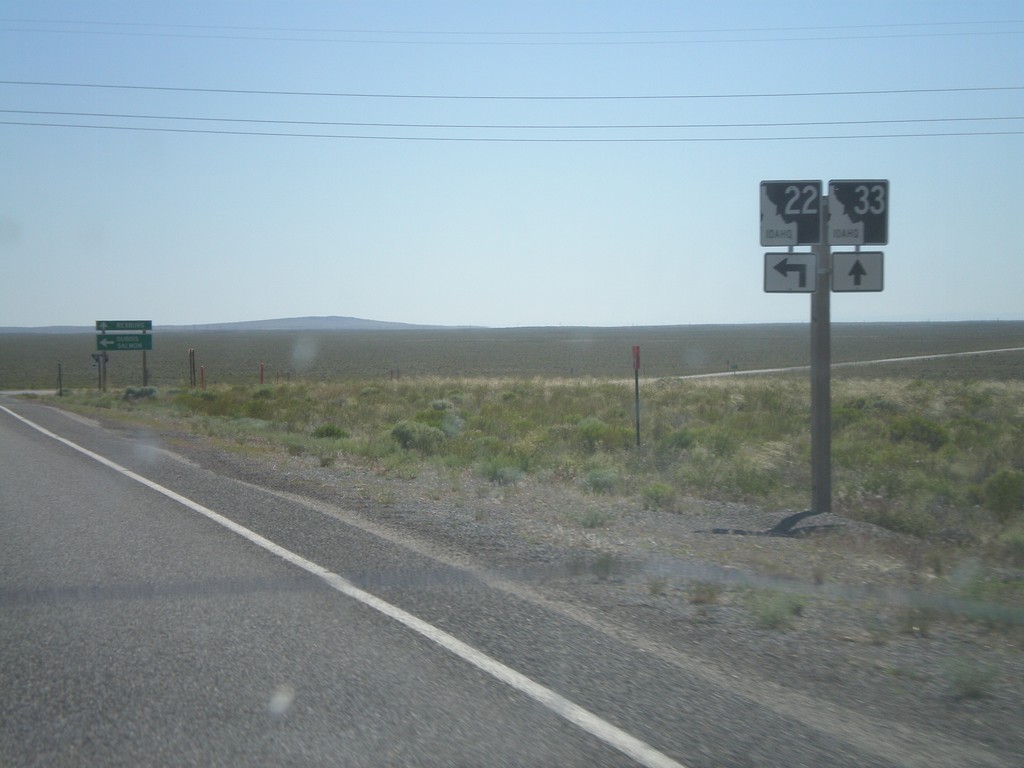 ID-33 East Approaching ID-22