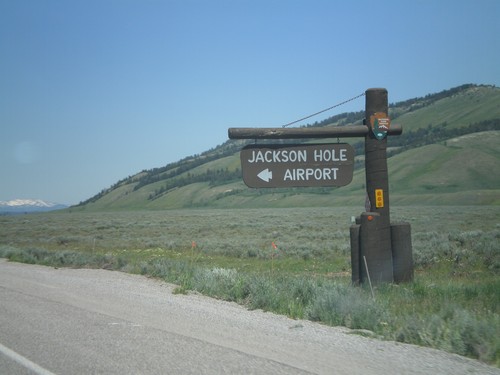 US-26 East/US-191 North at Jackson Hole Airport