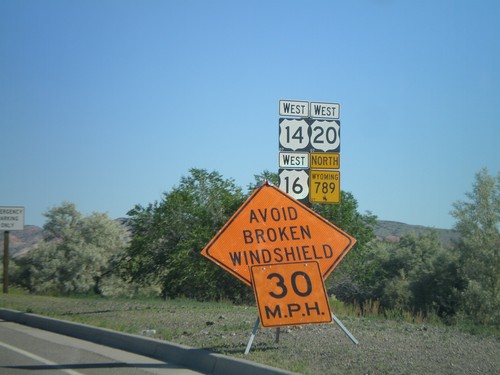 US-14/US-16/US-20 West/WY-789 North