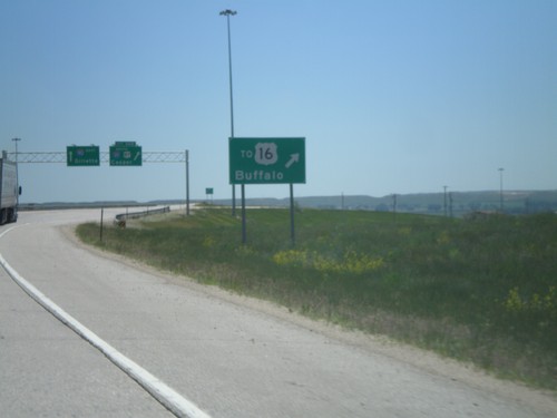 I-90 East - Use Exit 56B For US-16