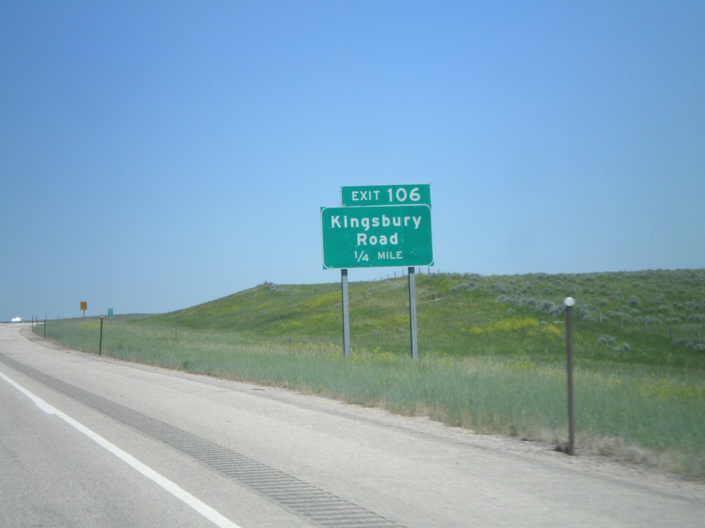 I-90 East - Exit 106