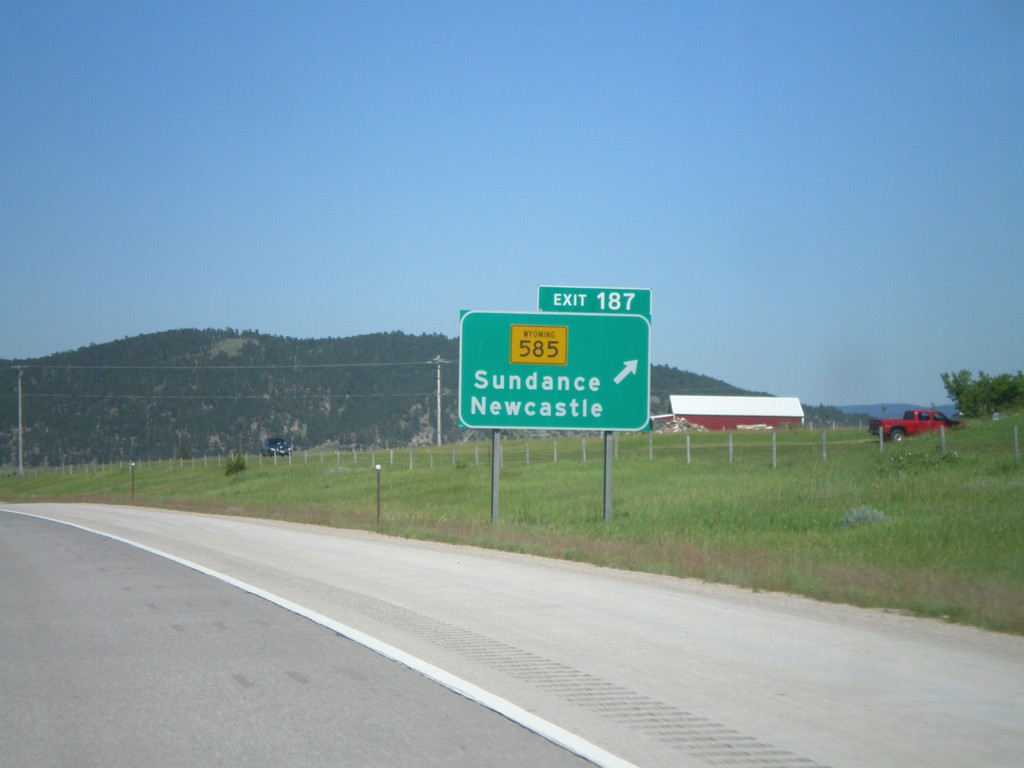 I-90 East - Exit 187