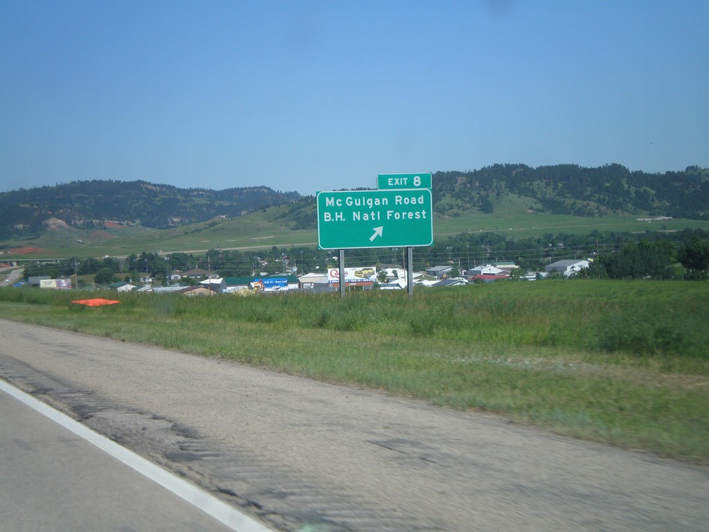 I-90 East - Exit 8