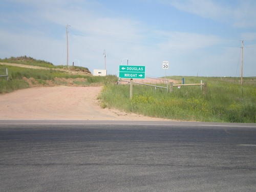 End WY-450 West at WY-59