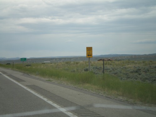 WY-220 West at WY-487 South