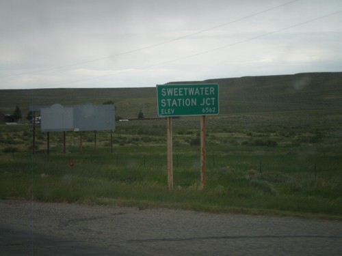 US-287/WY-789 North - Sweetwater Junction