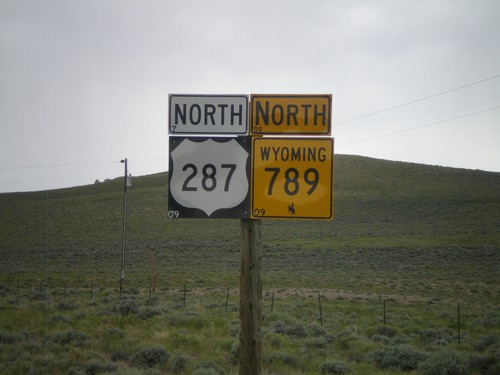 US-287/WY-789 North