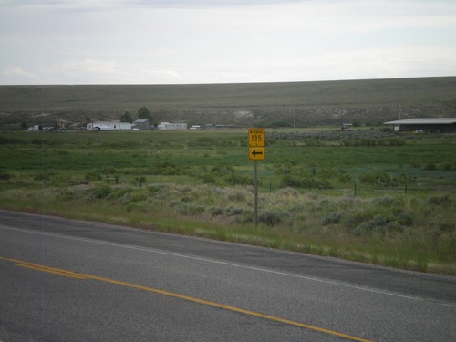 US-287/WY-789 South at WY-135