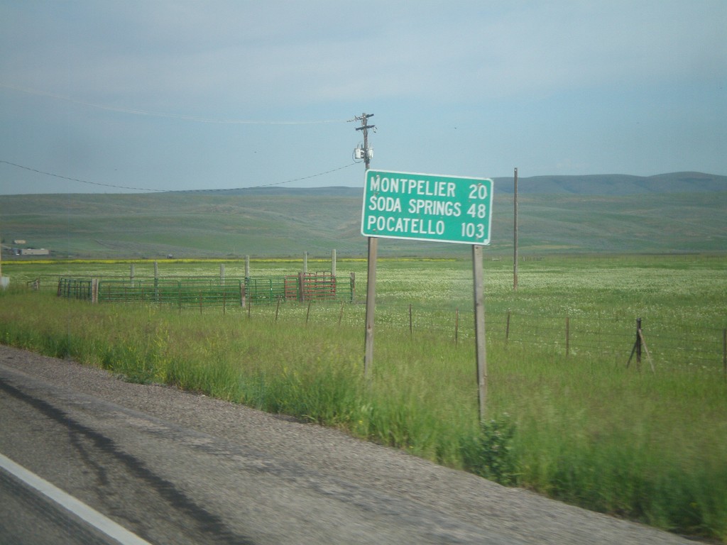 US-30 West - Distance Marker