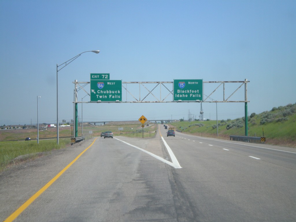 I-15 North at Exit 72