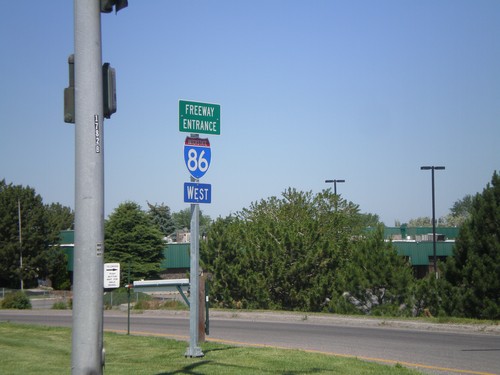 I-86 West - Freeway Entrance