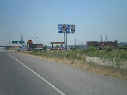 BL-84/US-30 East Approaching I-84/ID-24