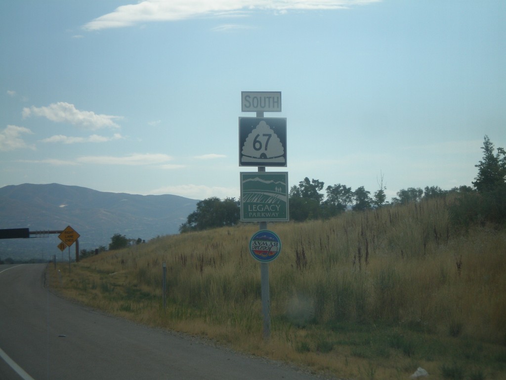 UT-67 South - Legacy Parkway