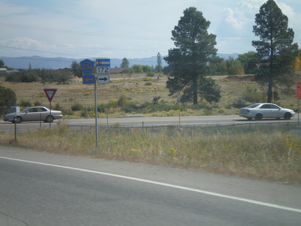 US-160 East at CO-172/CH-234