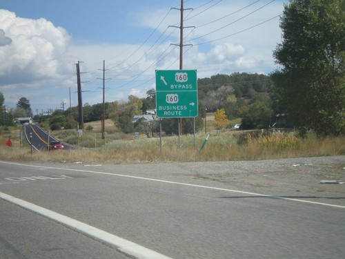 US-160 East at Bayfield Business Loop