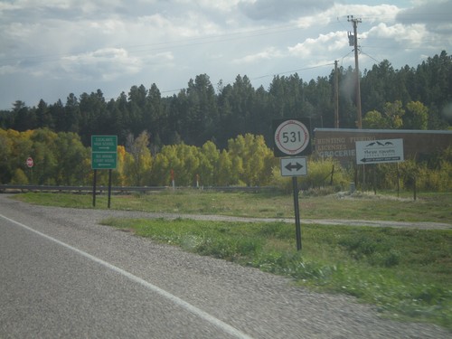 US-84 South/US-64 East at NM-531