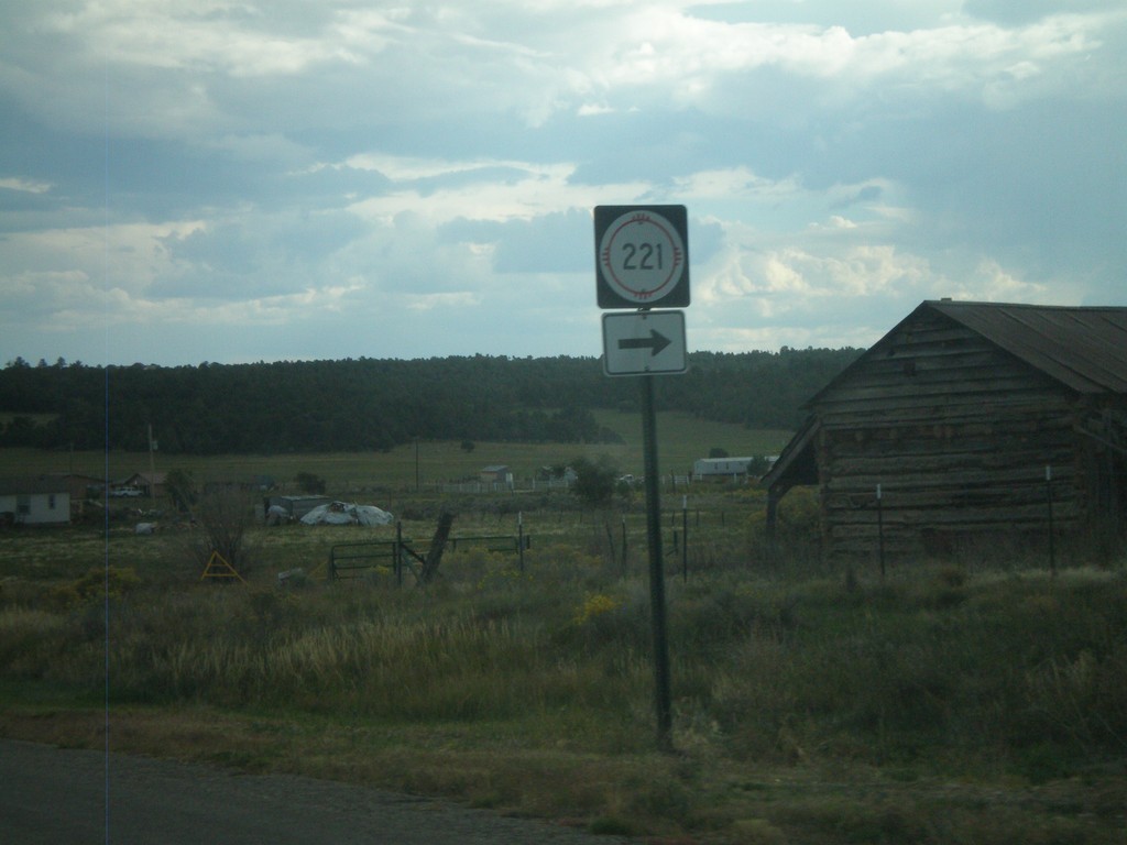 US-84 South at NM-221