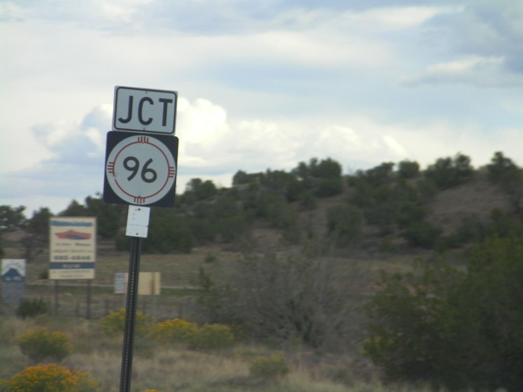 US-84 South Approaching NM-96