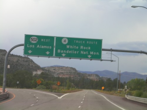 NM-502 West at NM-4