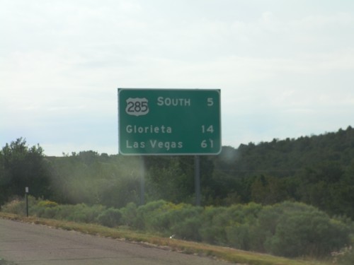 I-25 North - Distance Marker