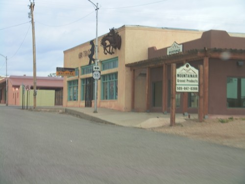 US-60 West Approaching NM-55