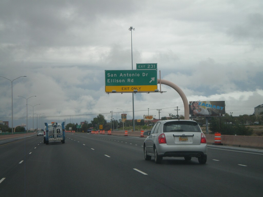 I-25 North - Exit 231