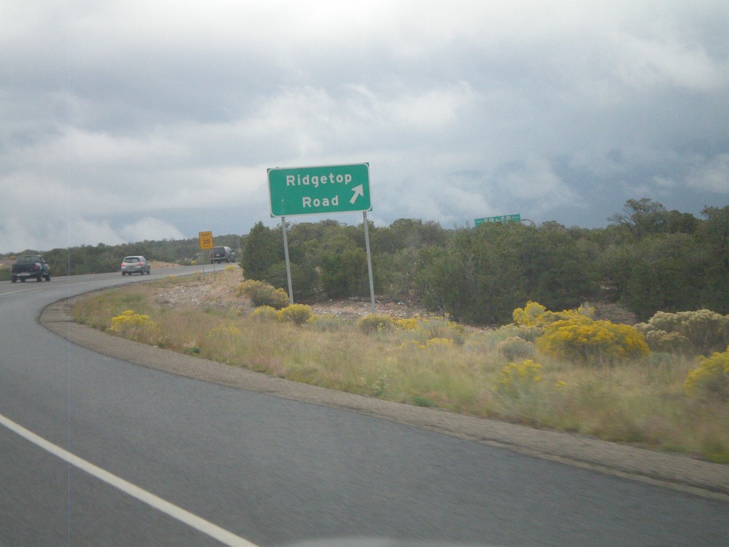 NM-599 East at Ridgetop Road