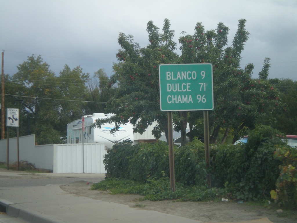 US-64 East - Distance Marker