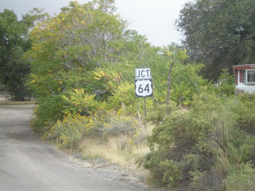 NM-575 South Approaching US-64