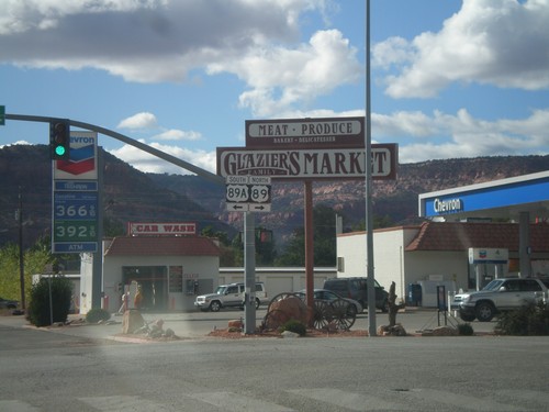 US-89 North at US-89A