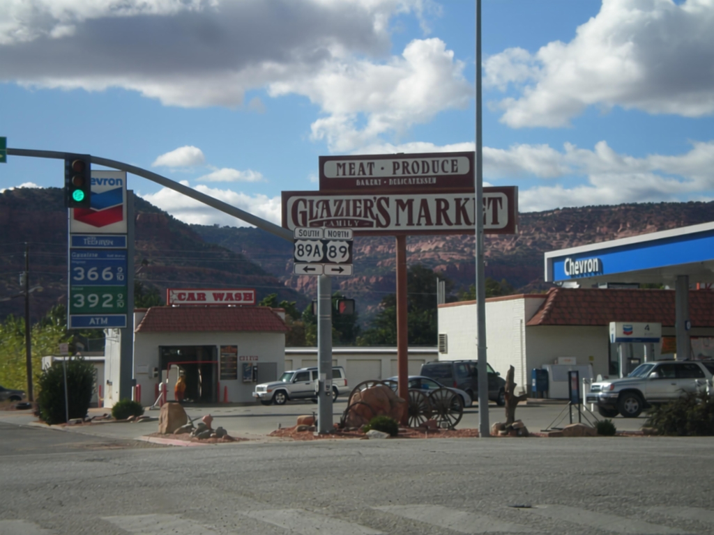 US-89 North at US-89A