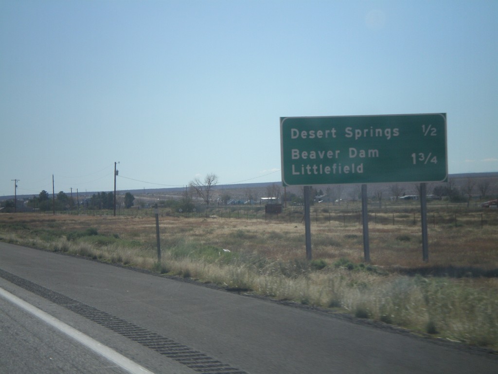 I-15 South Approaching Exits 9 and 8