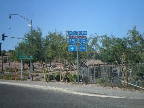 BL-15 North (Sandhill Blvd.) at I-15