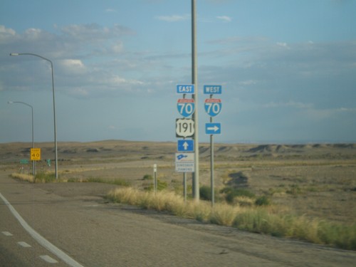 US-6 East/US-191 South at I-70