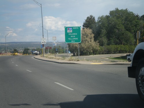 US-160 East at CO-145 North