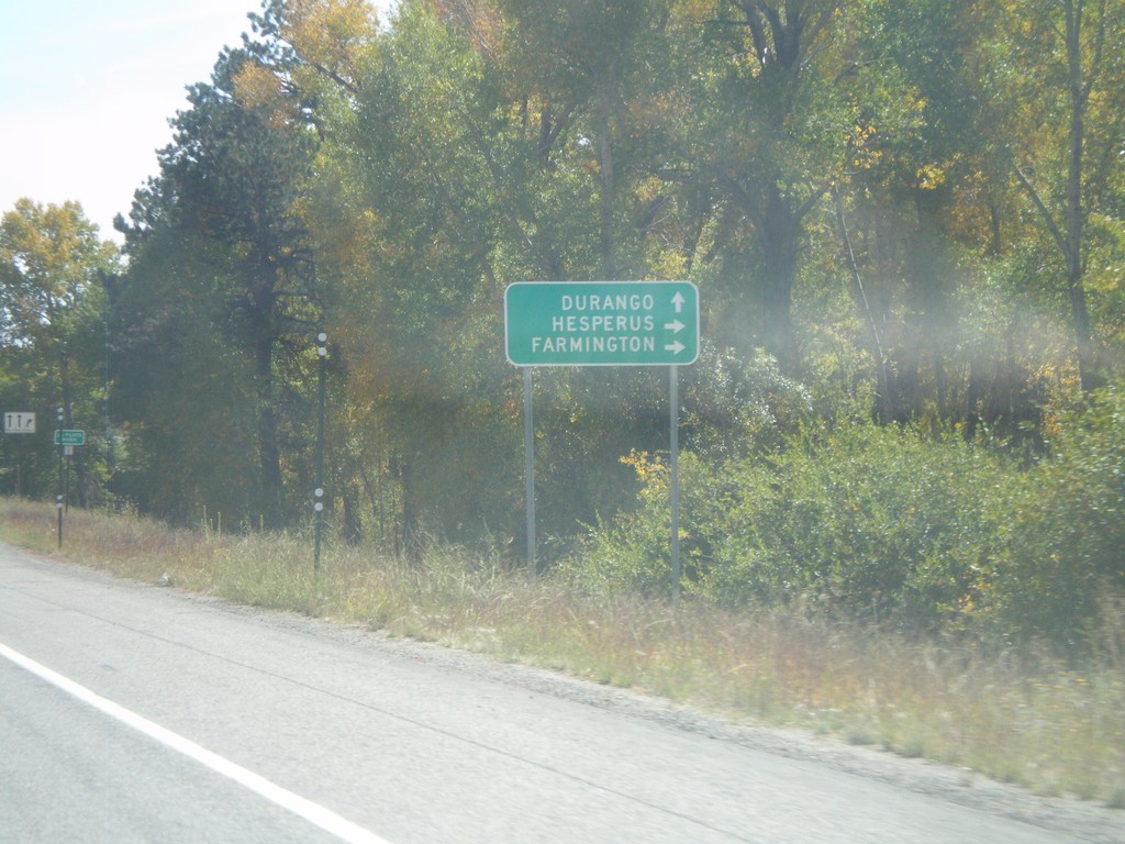 US-160 East at CO-140 South