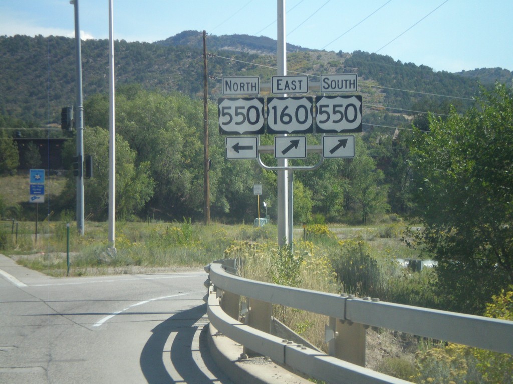 US-160 East at US-550