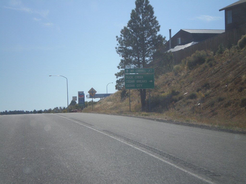 US-89 South at UT-14