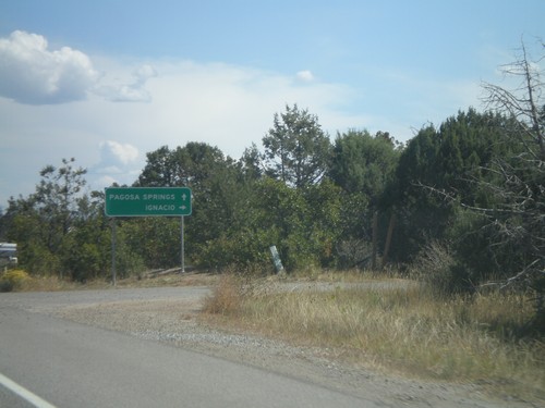 US-160 East Approaching CO-172/CH-234