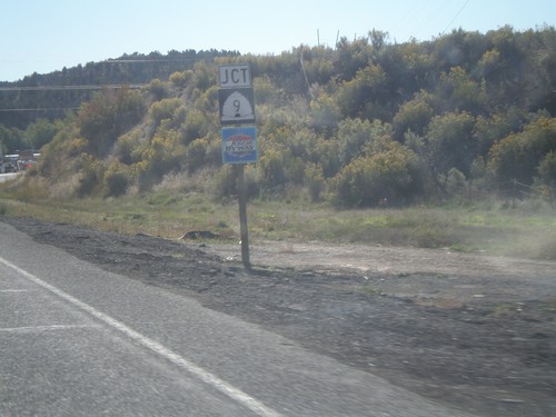 US-89 South Approaching UT-9