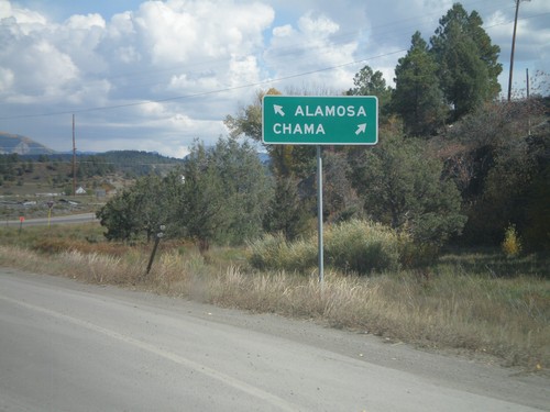 US-160 East at Begin US-84 East