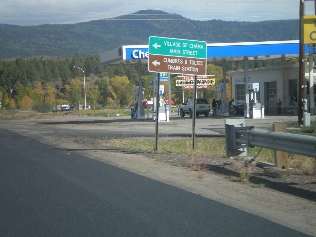 US-84 South/US-64 East at NM-17